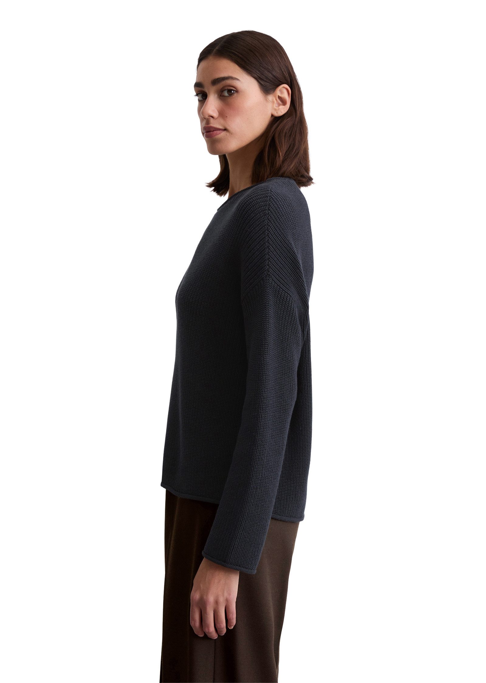 Marc O'Polo Strickpullover aus Heavy-Weight-Organic-Cotton günstig online kaufen