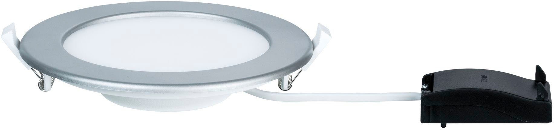 Paulmann LED Panel LED Einbaupanel rund 170mm 11,1W 2.700K, LED fest integriert, Warmweiß, LED Einbaupanel rund 170mm 11,1W 2.700K