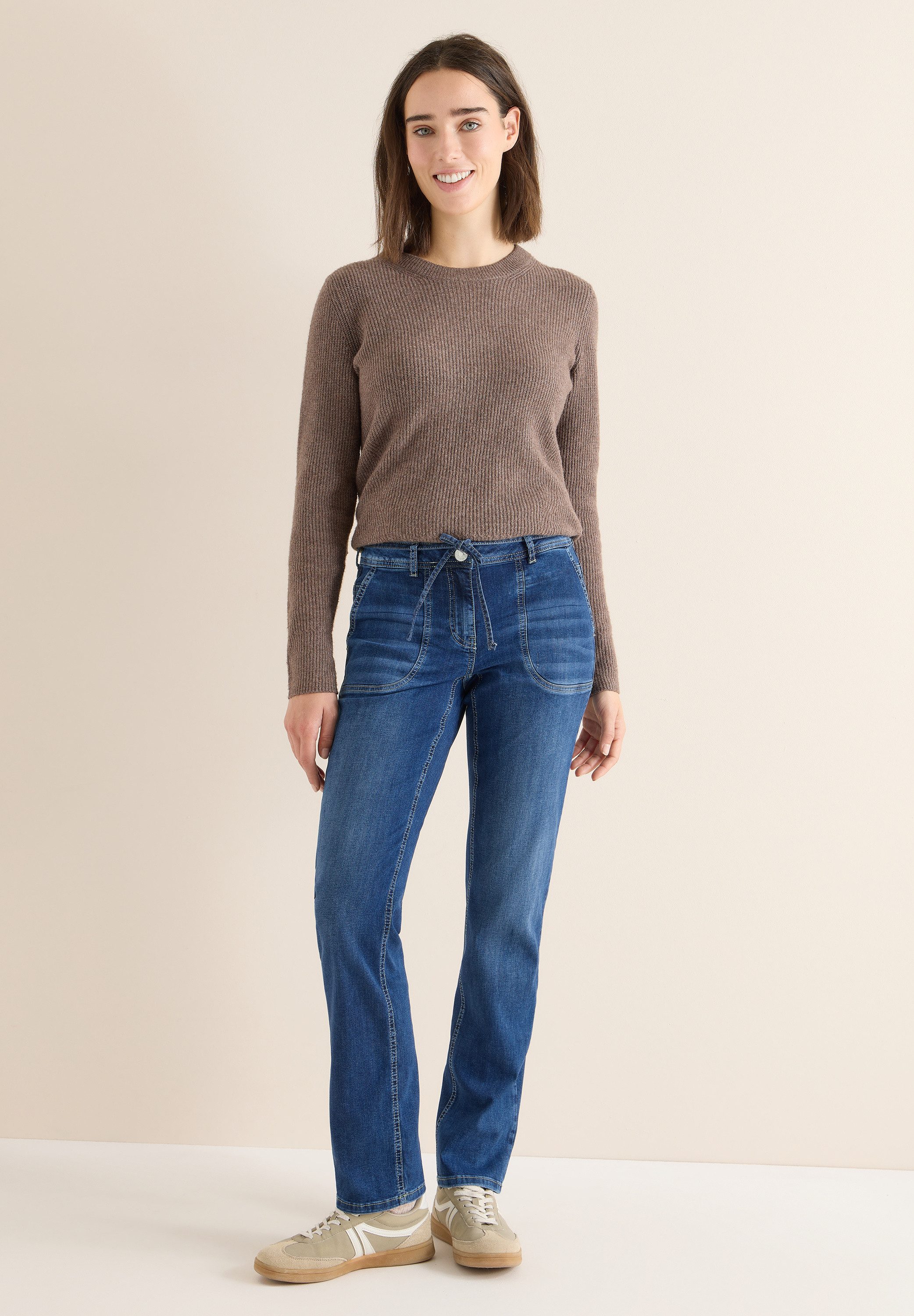 CECIL Comfort-fit-Jeans Middle Waist