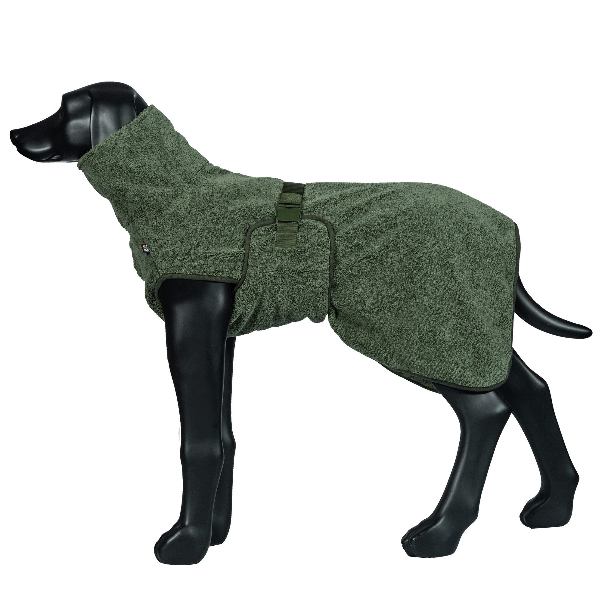Rukka®Pets Hundebademantel Rukka® Hundebademantel Medea Dark Olive, in verschiedenen Größen