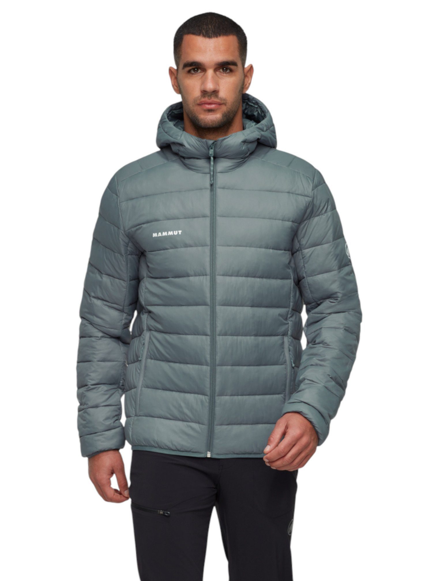 Winterjacke Crag Insulated Hooded (warm, leicht) grau Herren