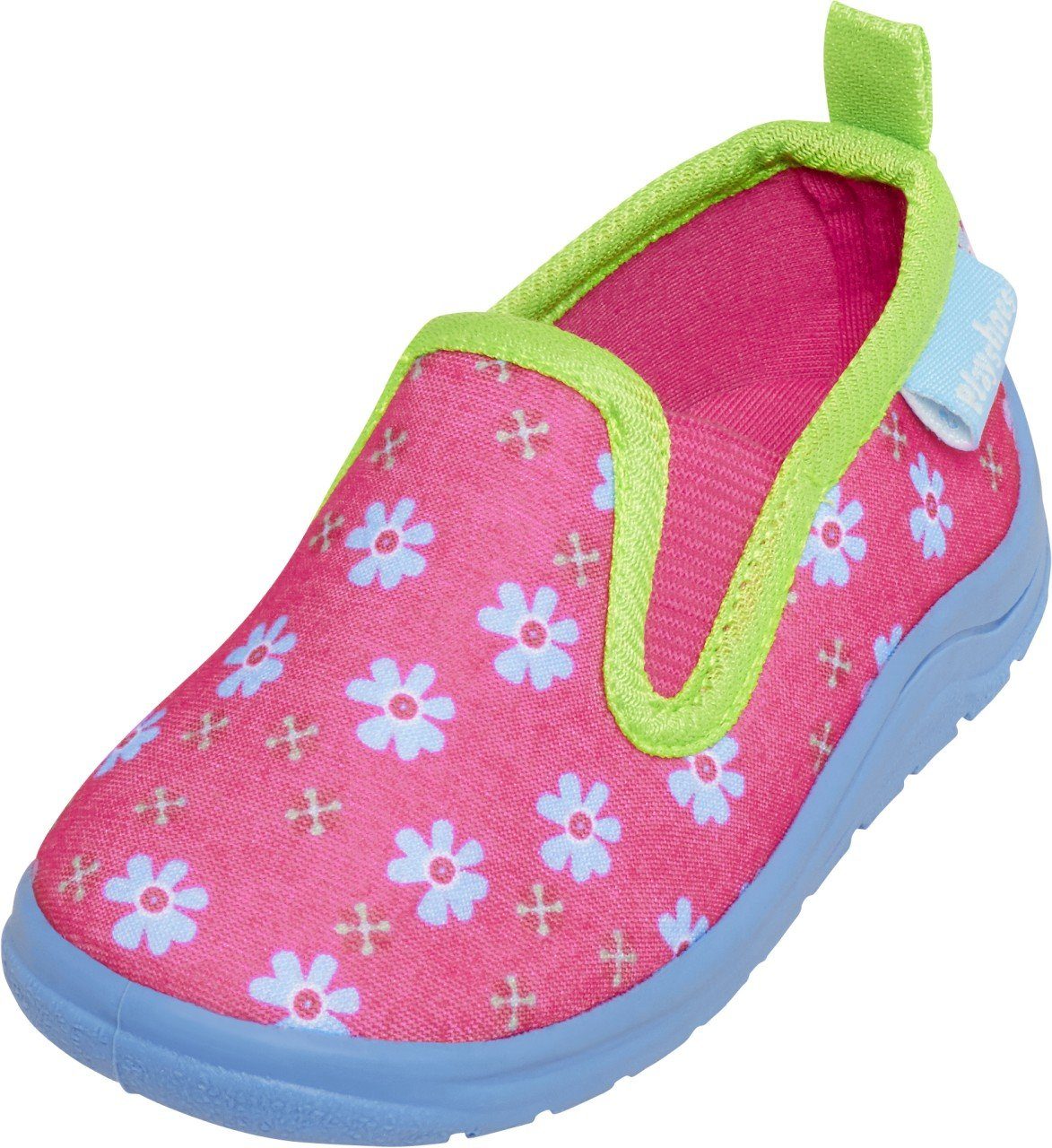 Playshoes Hausschuh Blumen Hausschuh Pink