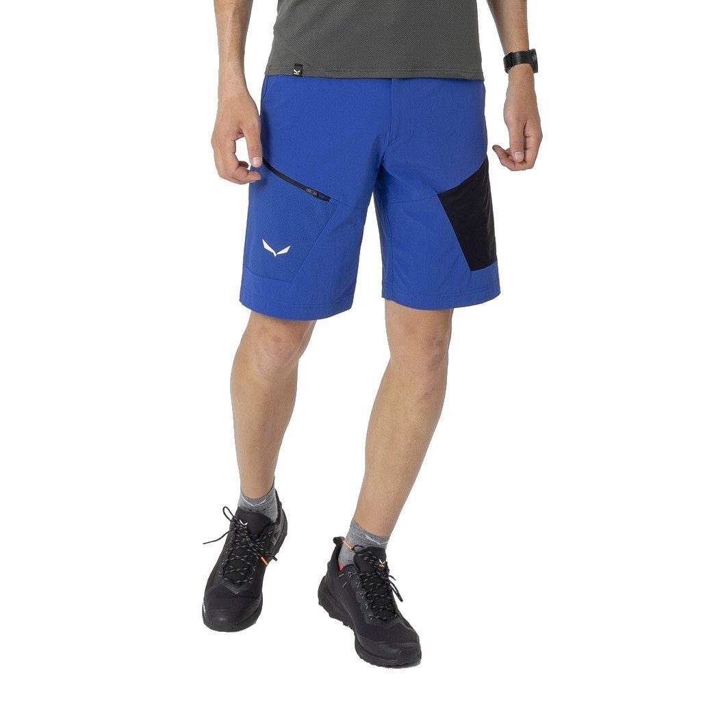 Salewa Trekkinghose Wanderhose Short Pedroc Cargo 3 DST Outdoor (wasserabweisend, leicht)