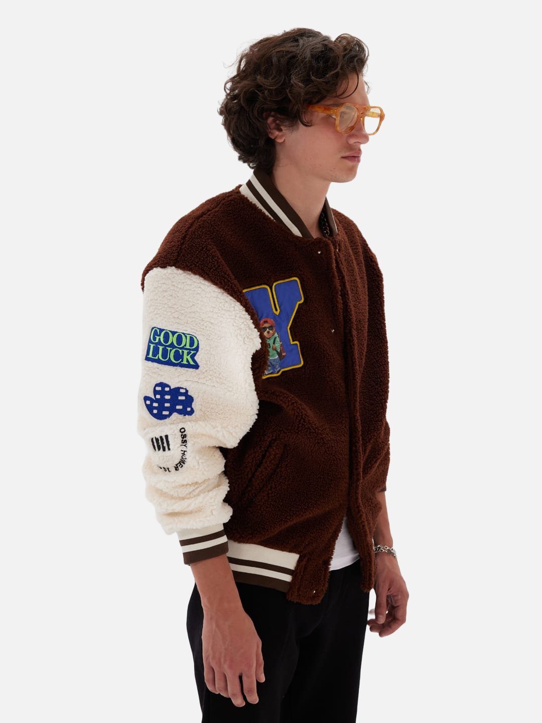 OSSY HOMER Collegejacke College Jacke Teddy günstig online kaufen
