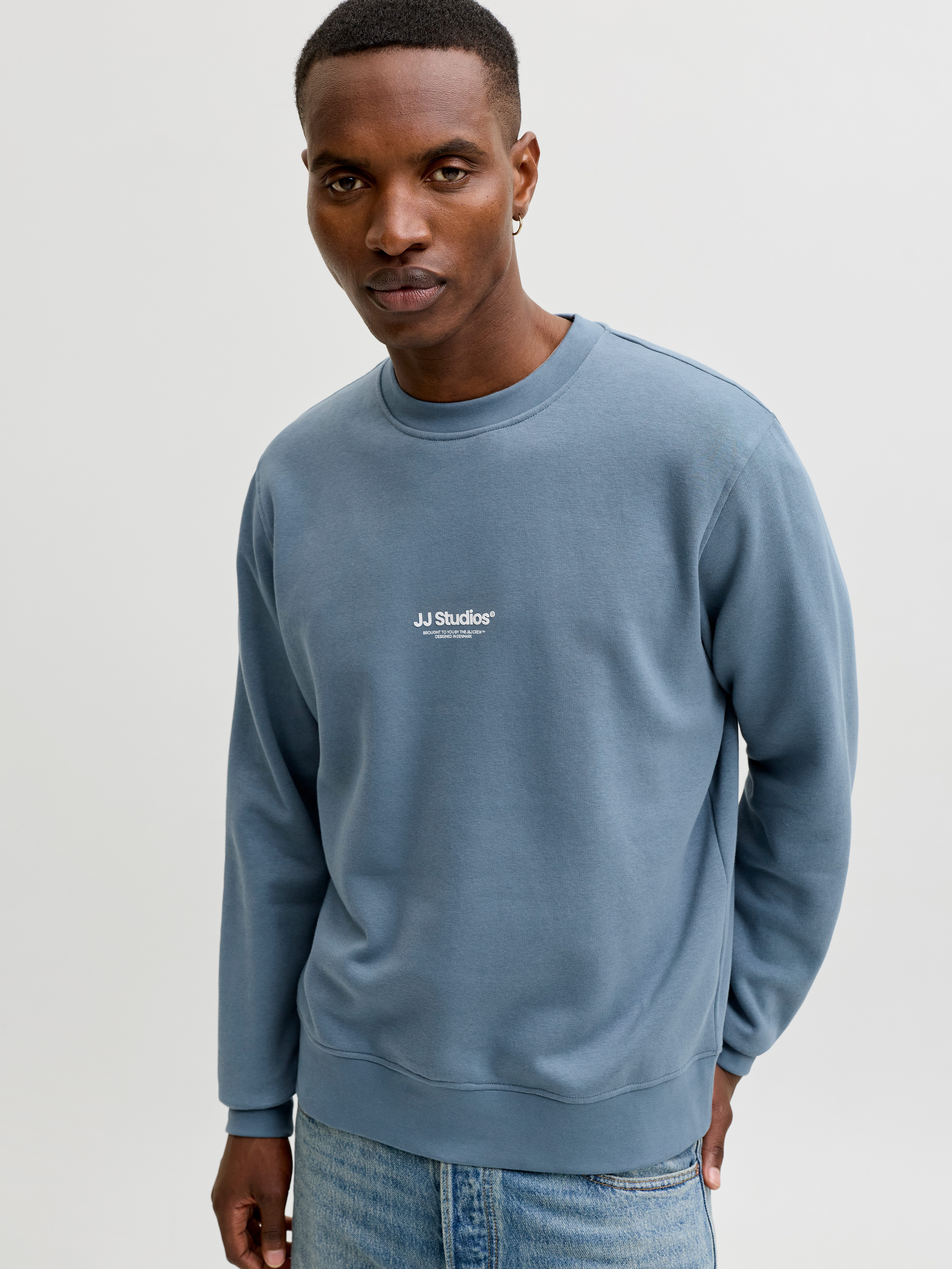 Jack & Jones Sweatshirt JJESOHO SWEAT CREW NECK NOOS mit stylischem Print günstig online kaufen