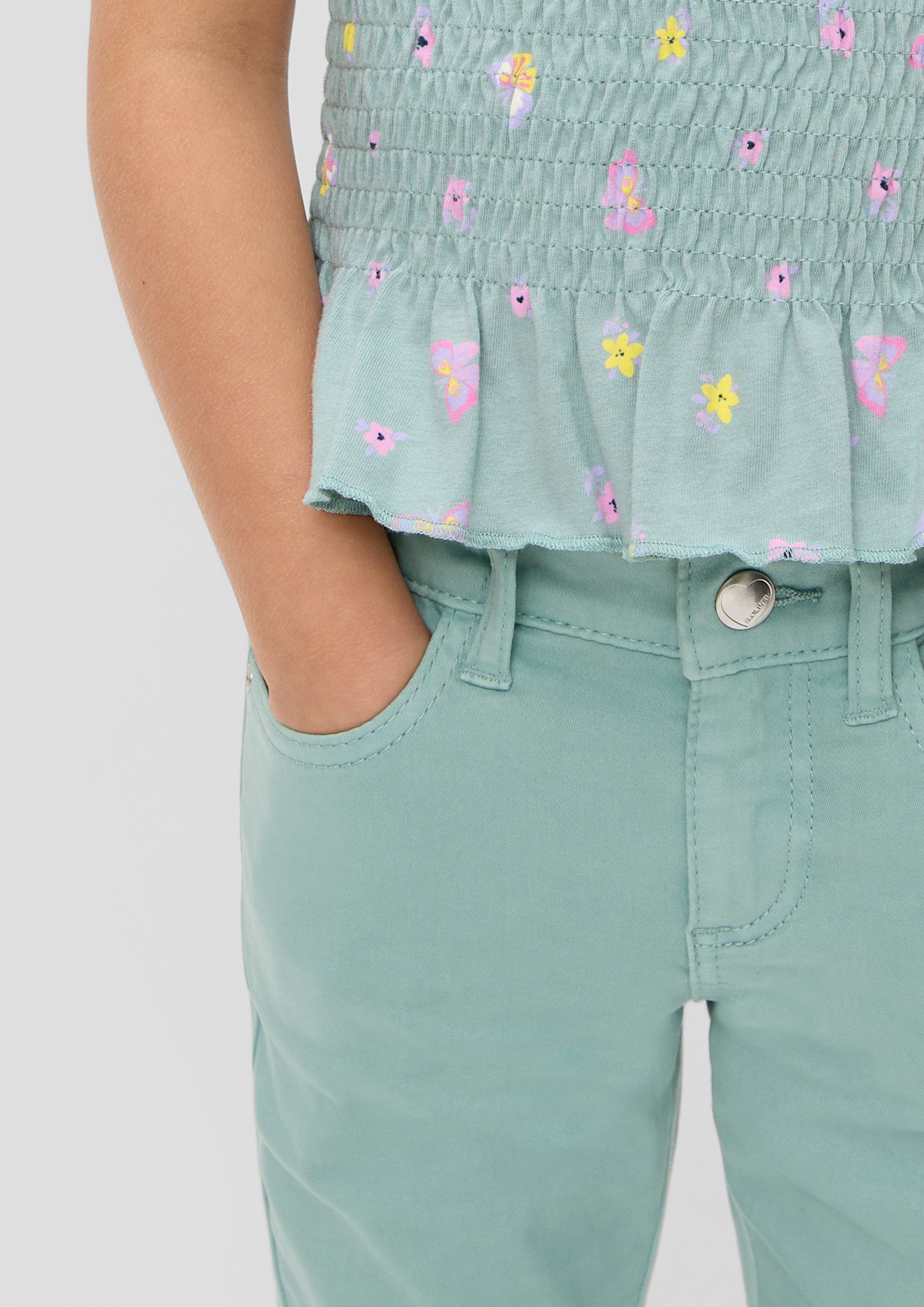 s.Oliver Chinos Hose BETSY Hose mit Flared Leg