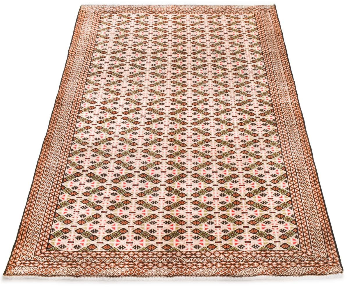 Orientteppich Turkaman 129x192 Handgeknüpfter Orientteppich / Perserteppich, rechteckig, mm Nain Höhe: 6 Trading