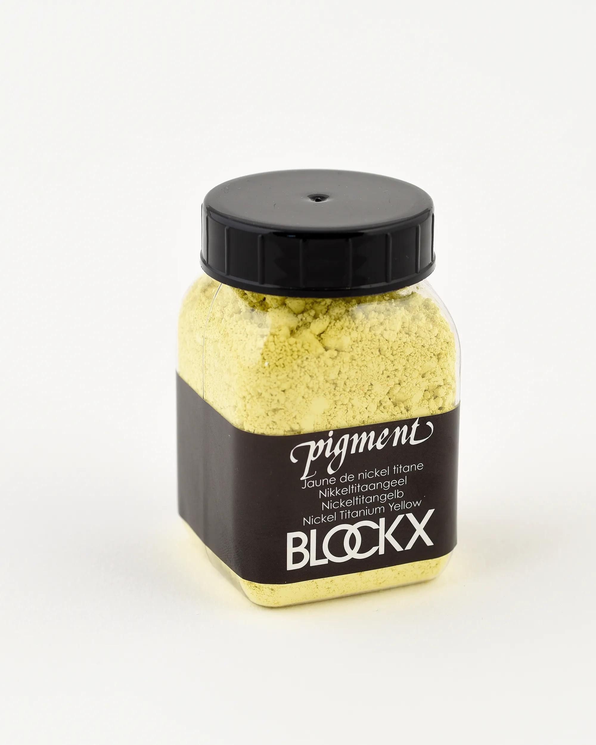 BlockX Zeichenpapier Pigment Nickeltitangelb 100ml / 80g 51068BXC