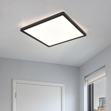Globo LED Deckenleuchte, LED-Leuchtmittel fest verbaut, Warmweiß, Badezimmer Lampe LED Deckenleuchte Deckenlampe IP44 3 Stufen Dimmer