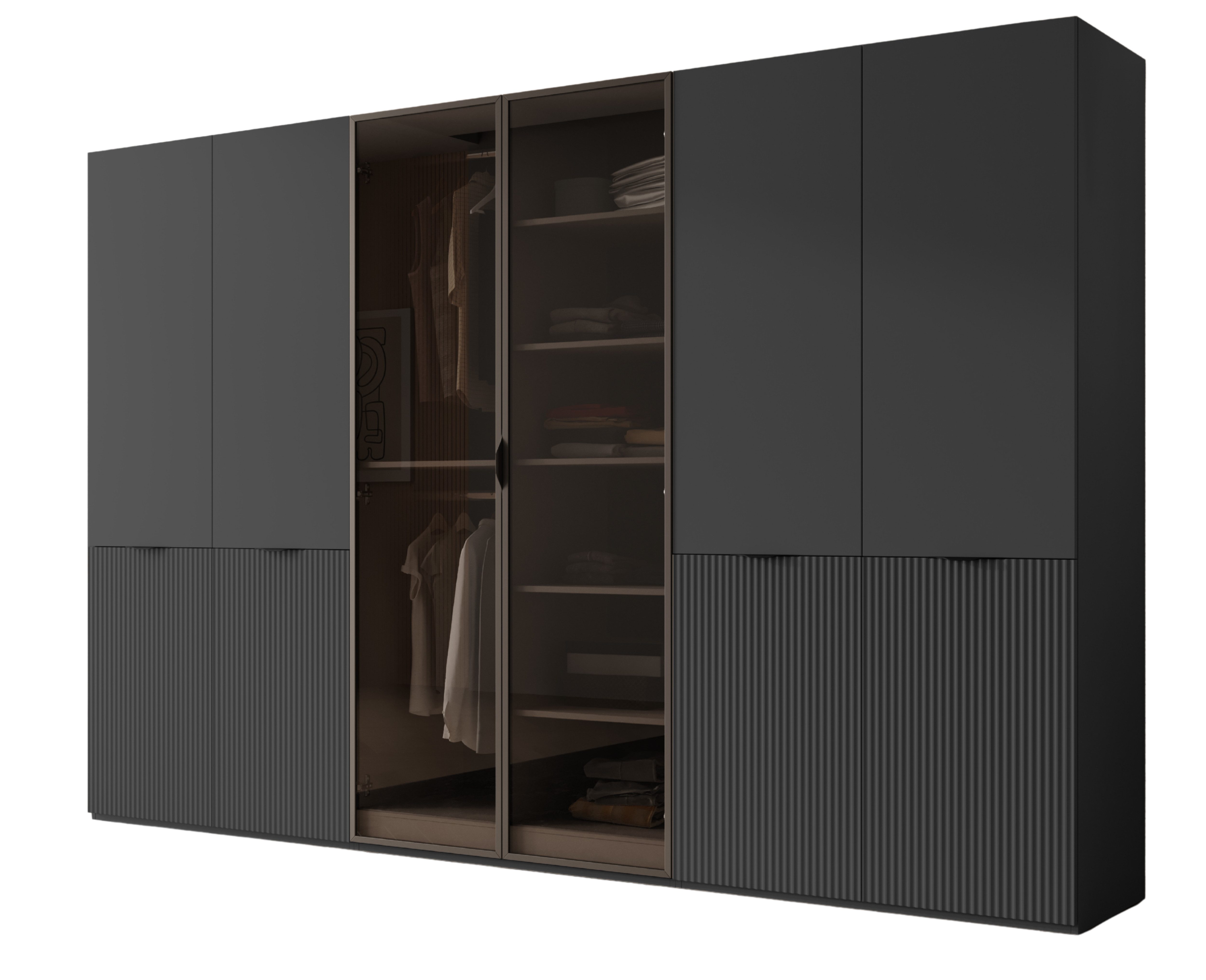 MOEBLO Drehtürenschrank MINEWRA ANTISOL 300 (Moderner Drehtürenschrank mit günstig online kaufen