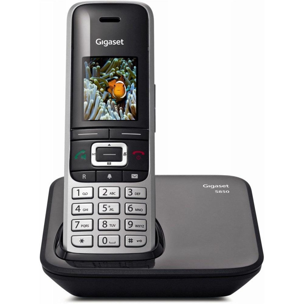 Gigaset Gigaset S 850 Schnurlostelefon - Exzellente Kommunikation. Kabelgebundenes Telefon