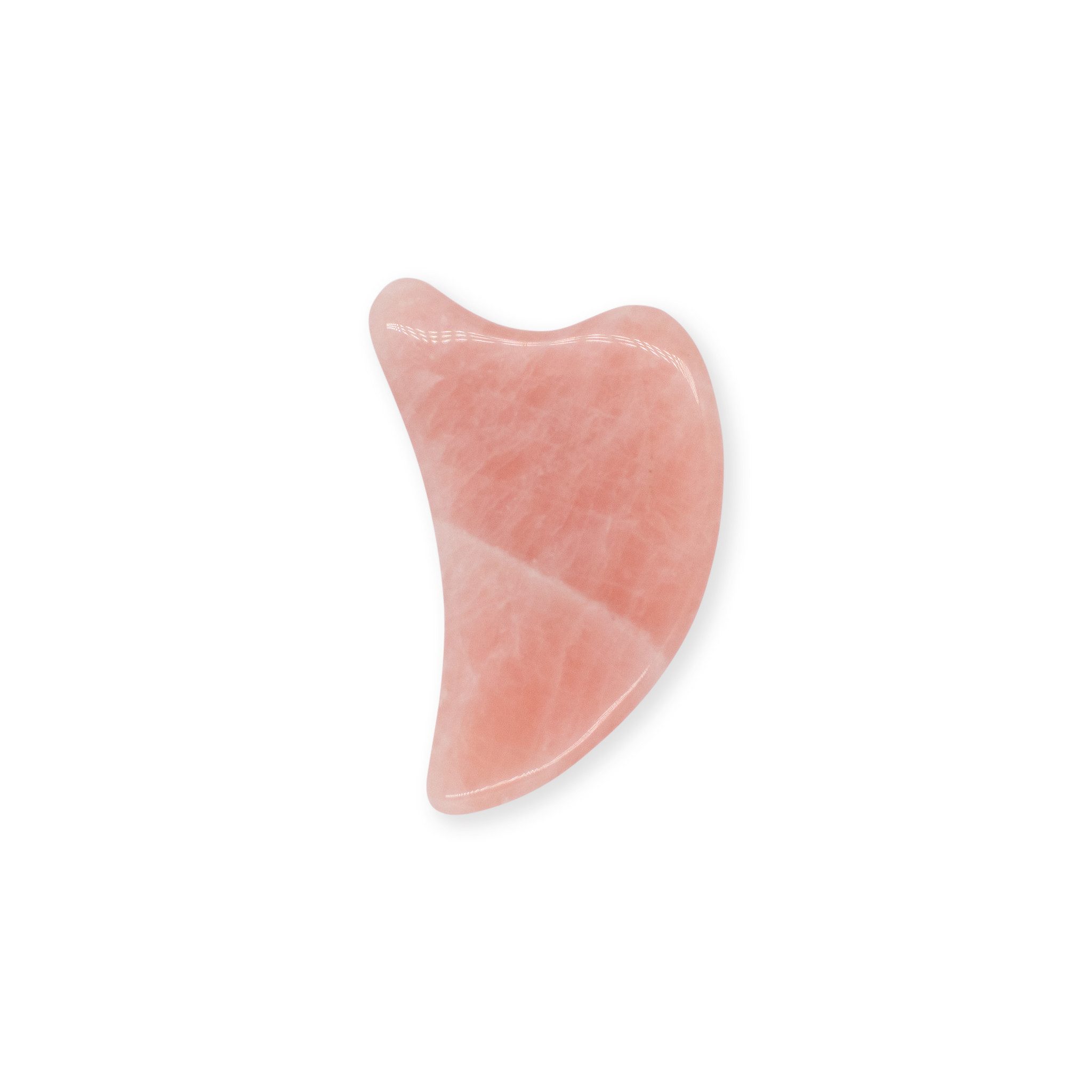 shapevital.de Massagestein Gua Sha Massagestein für gezielte Entspannung im Gesicht, handgefertigt und poliert für optimales Gleiten