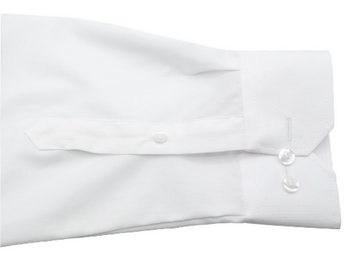 Huber Hemden Langarmhemd HU-0001 Stehkragen, verdeckte Leiste, Regular Fit-gerader Schnitt, Made in EU