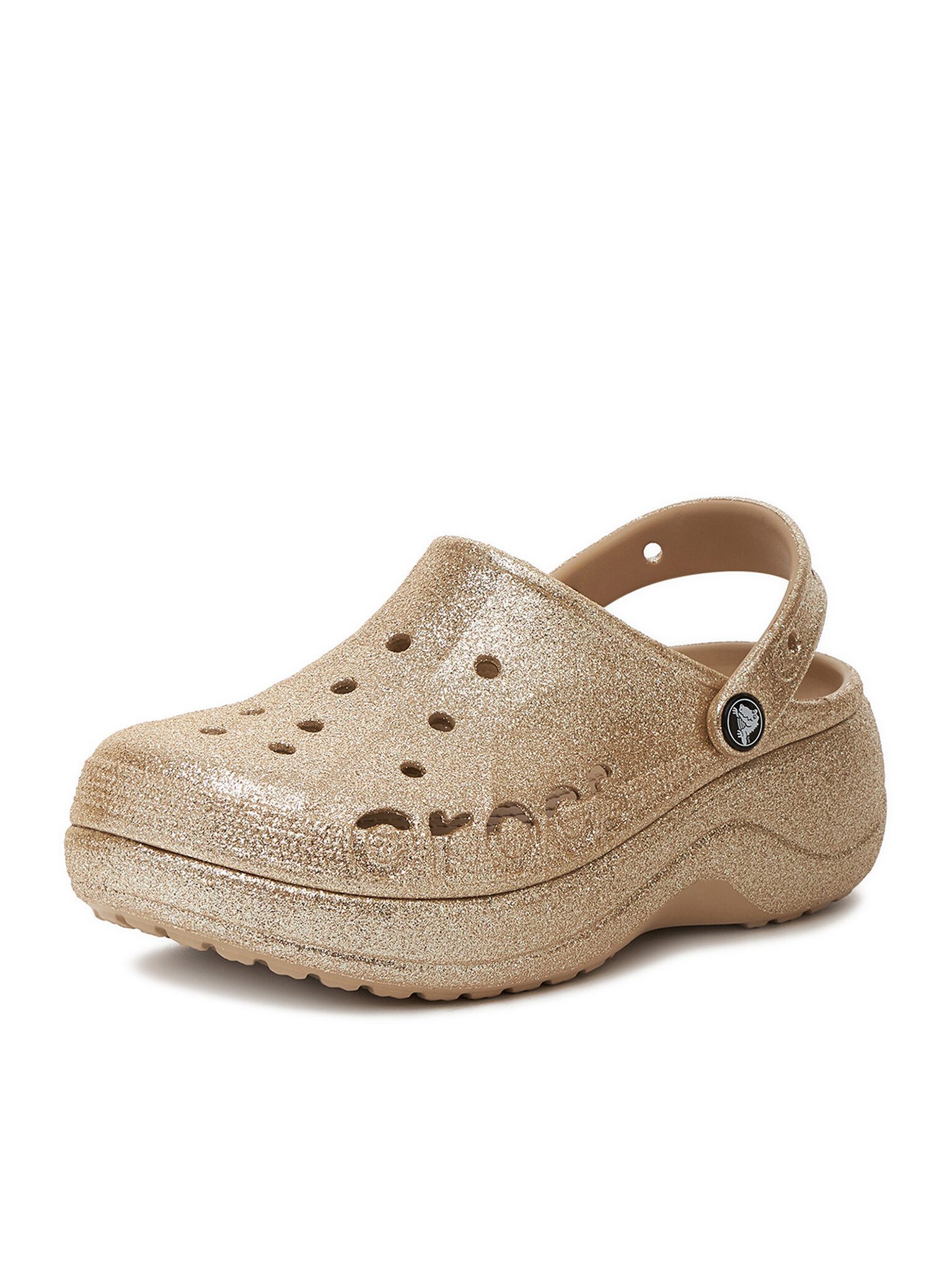 Crocs Crocs Damen Flip-Flops Crocs-BAYA PLATFORM CLOG 208459-212 Gold Gold günstig online kaufen