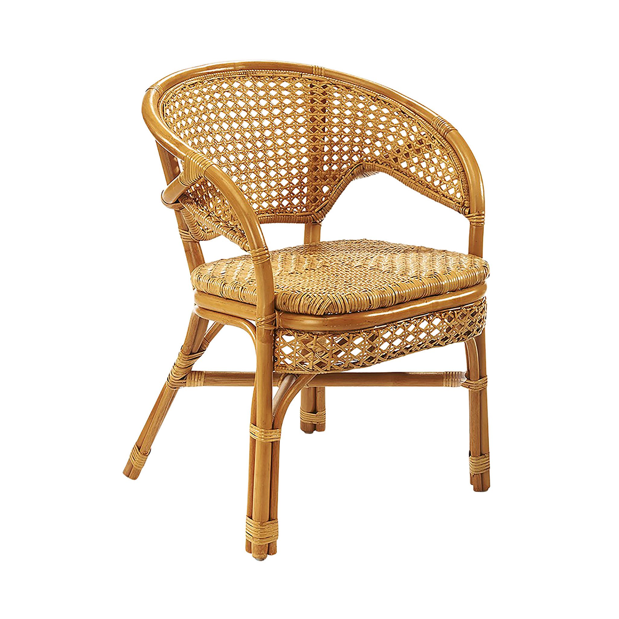 Kobolo Rattanstuhl Stuhl Sessel -NIMES- mit Wiener Geflecht (aus Rattan) günstig online kaufen