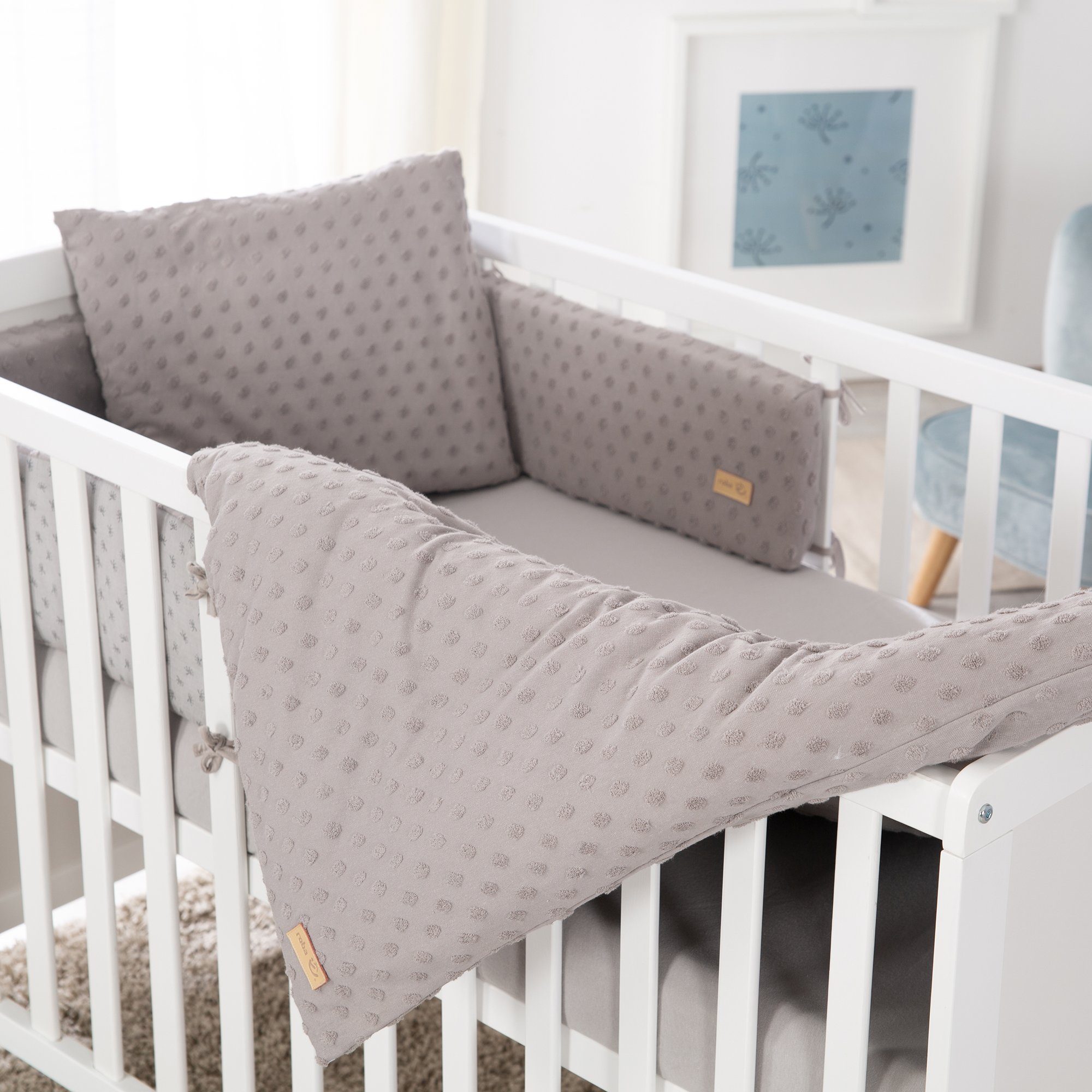 roba® Babybettwäsche Lil Planet, Baumwolle, Wiegenbettwäsche, günstig online kaufen