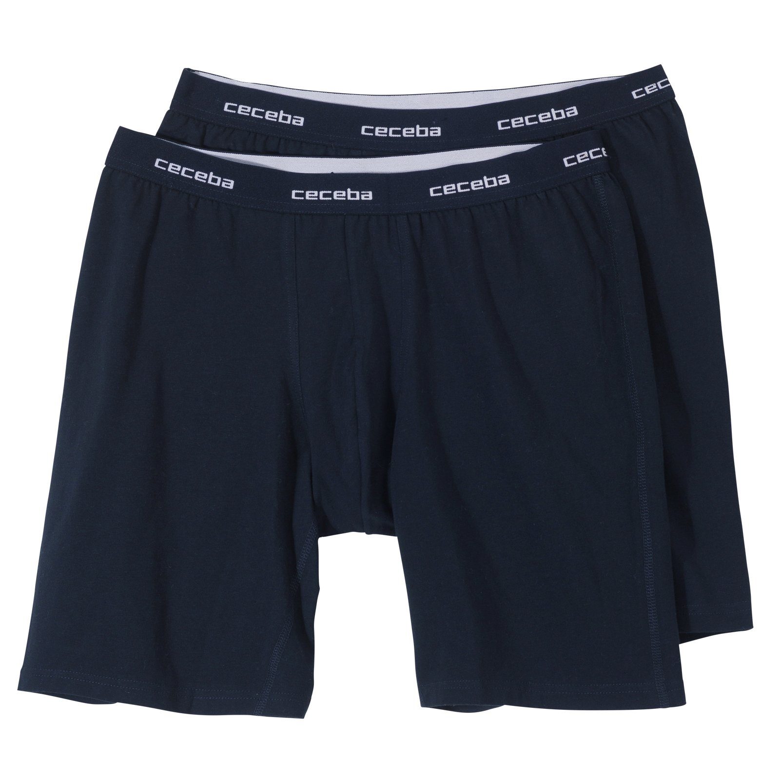 CECEBA Retro Pants Große Größen Pants längeres Bein navy Doppelpack Ceceba (Spar-Pack, 2-St., 2er-Pack)