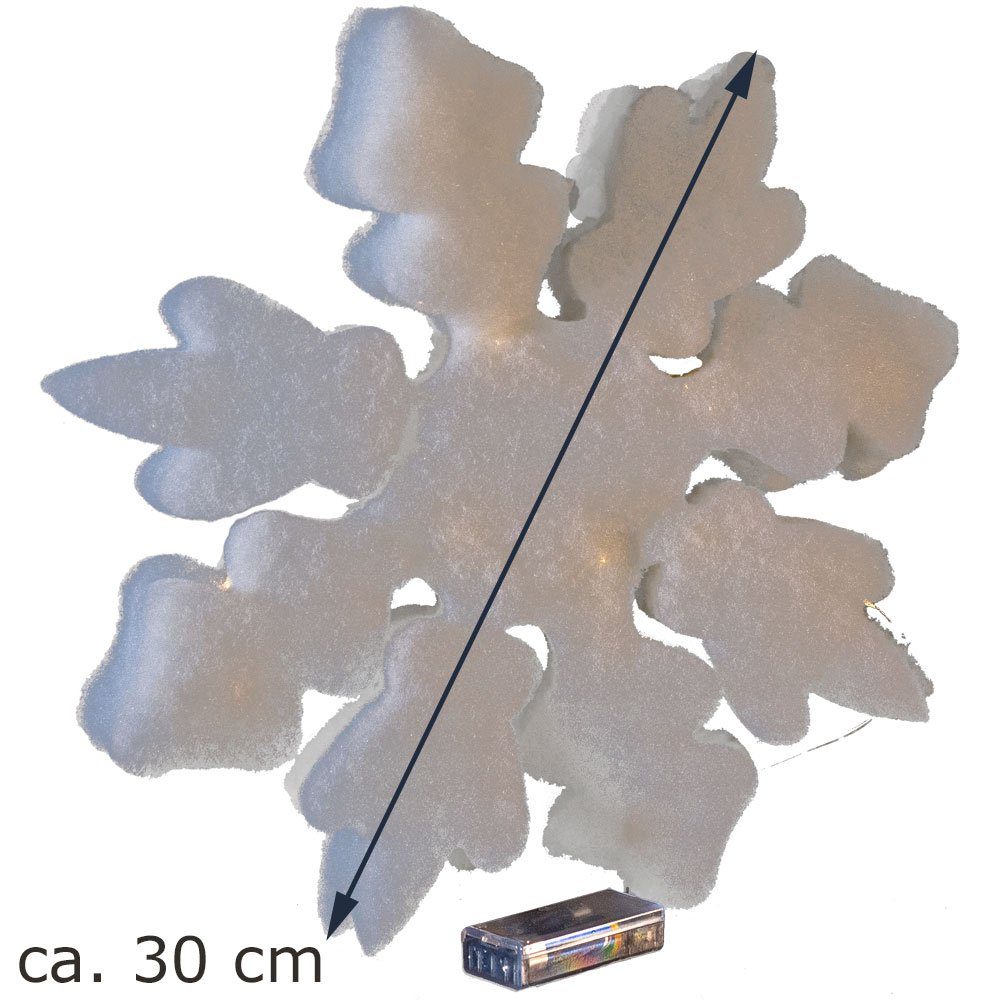 RIFFELMACHER & WEINBERGER Hängedekoration LED Schnee-Figuren mit Minilichte günstig online kaufen