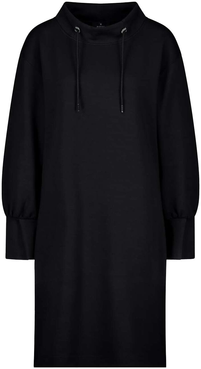 Monari Sweatkleid mit Stehkragen und Kordelzug
