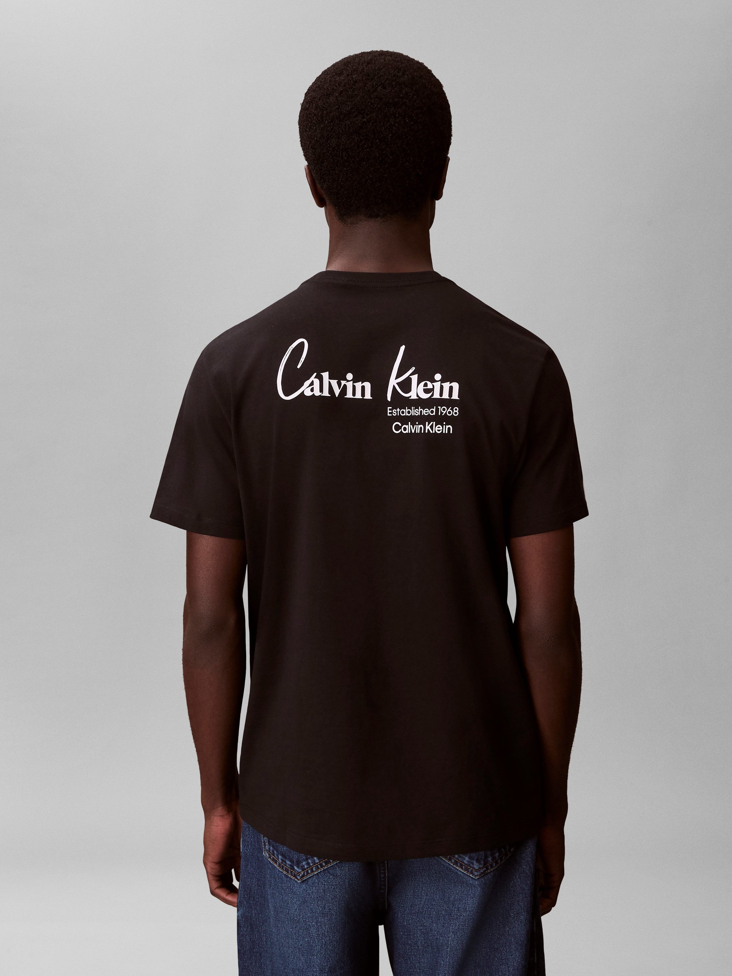 Calvin Klein Jeans T-Shirt JEANS GRAPHICS Regular fit mit Markenprint