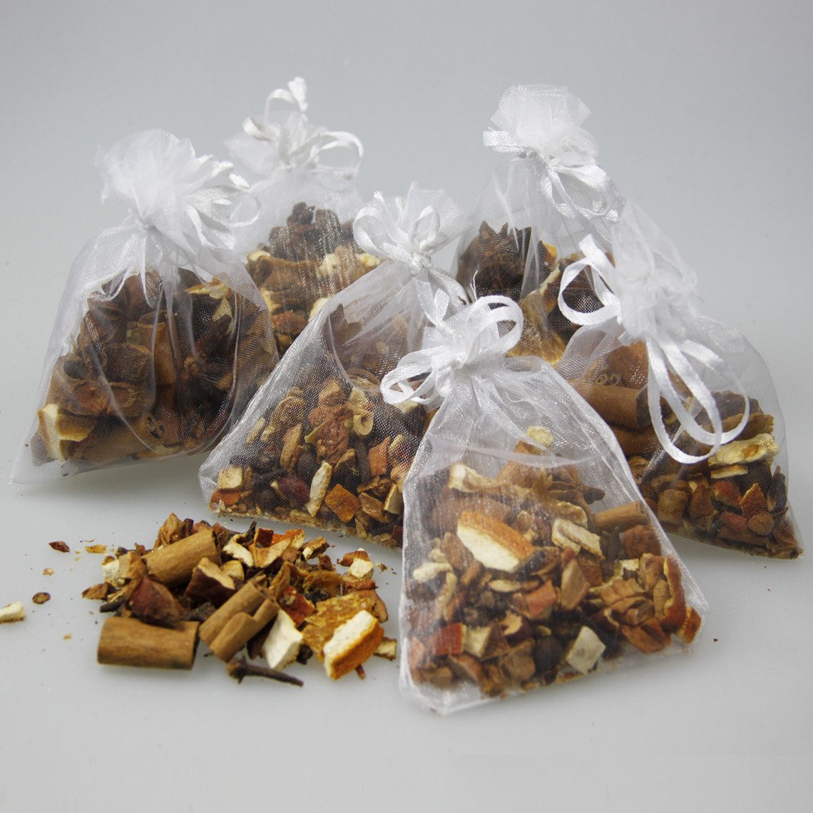 Quertee Dekokranz Weihnachtsdeko Weihnachts Potpourri - 6 x Säckchen Weihna günstig online kaufen