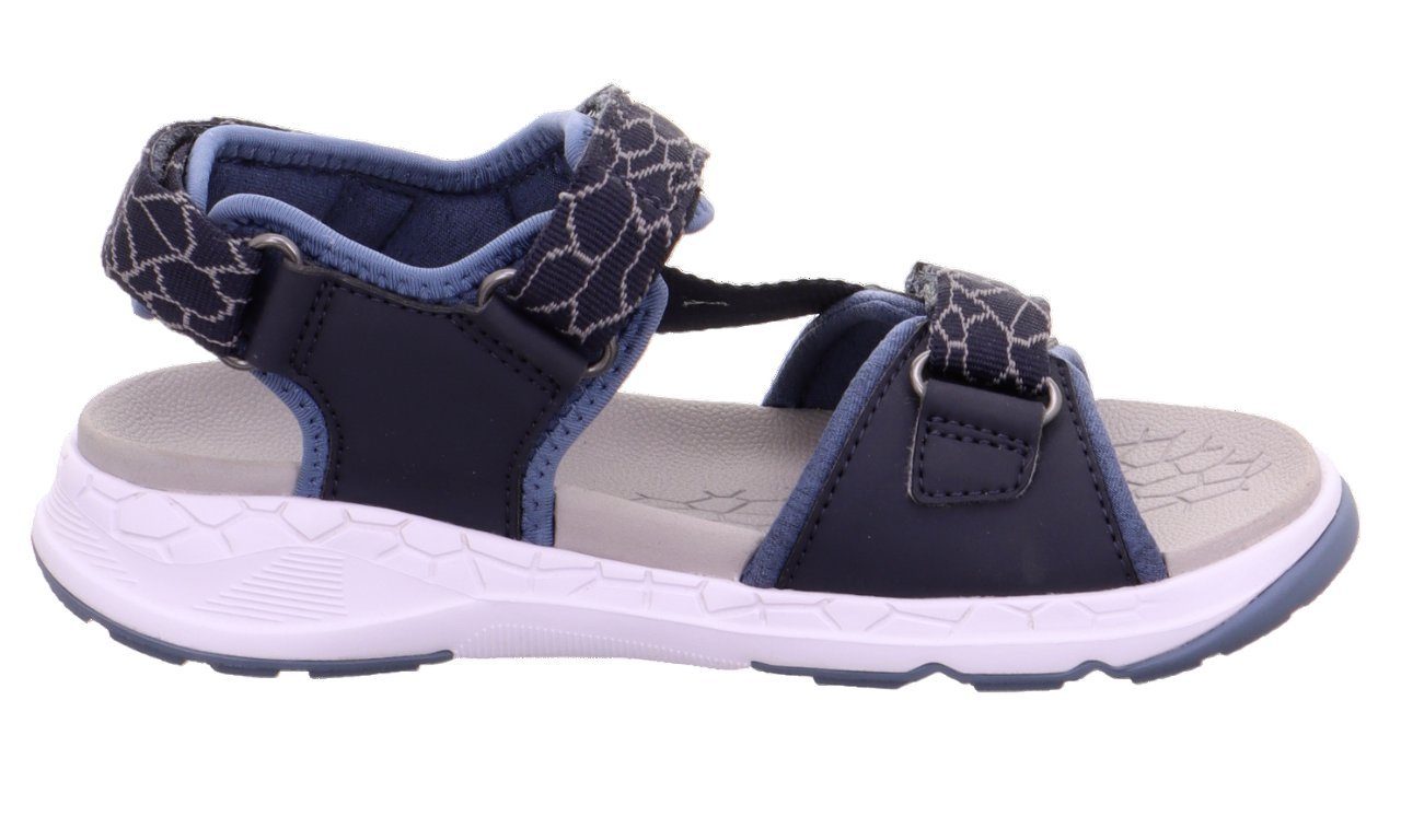 Superfit superfit Kinder Sandale CRISS CROSS 1-000580-8010 blau/orange Sandale