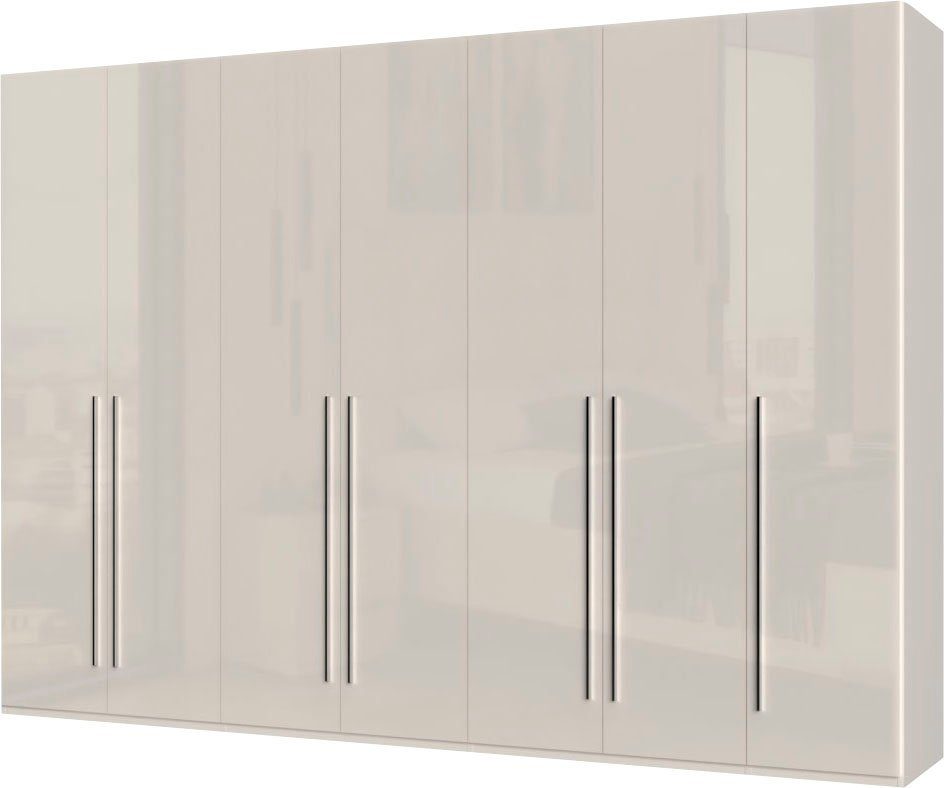 Places of Style Kleiderschrank Piano, UV lackiert, hochglänzend in beige od günstig online kaufen