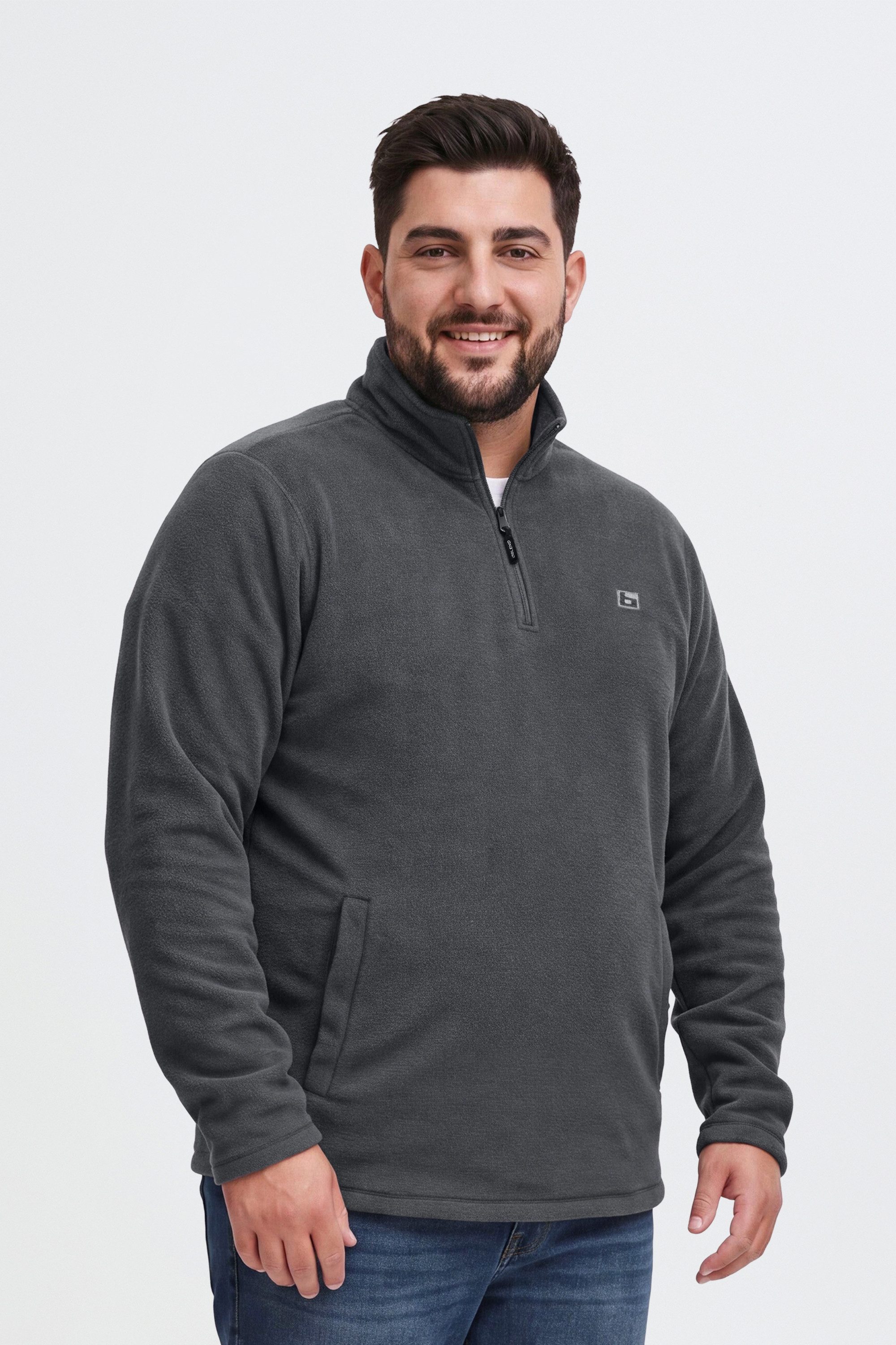 Blend Cardigan BHFlint Big & Tall Gemütliche Fleecejacke in großen Größen