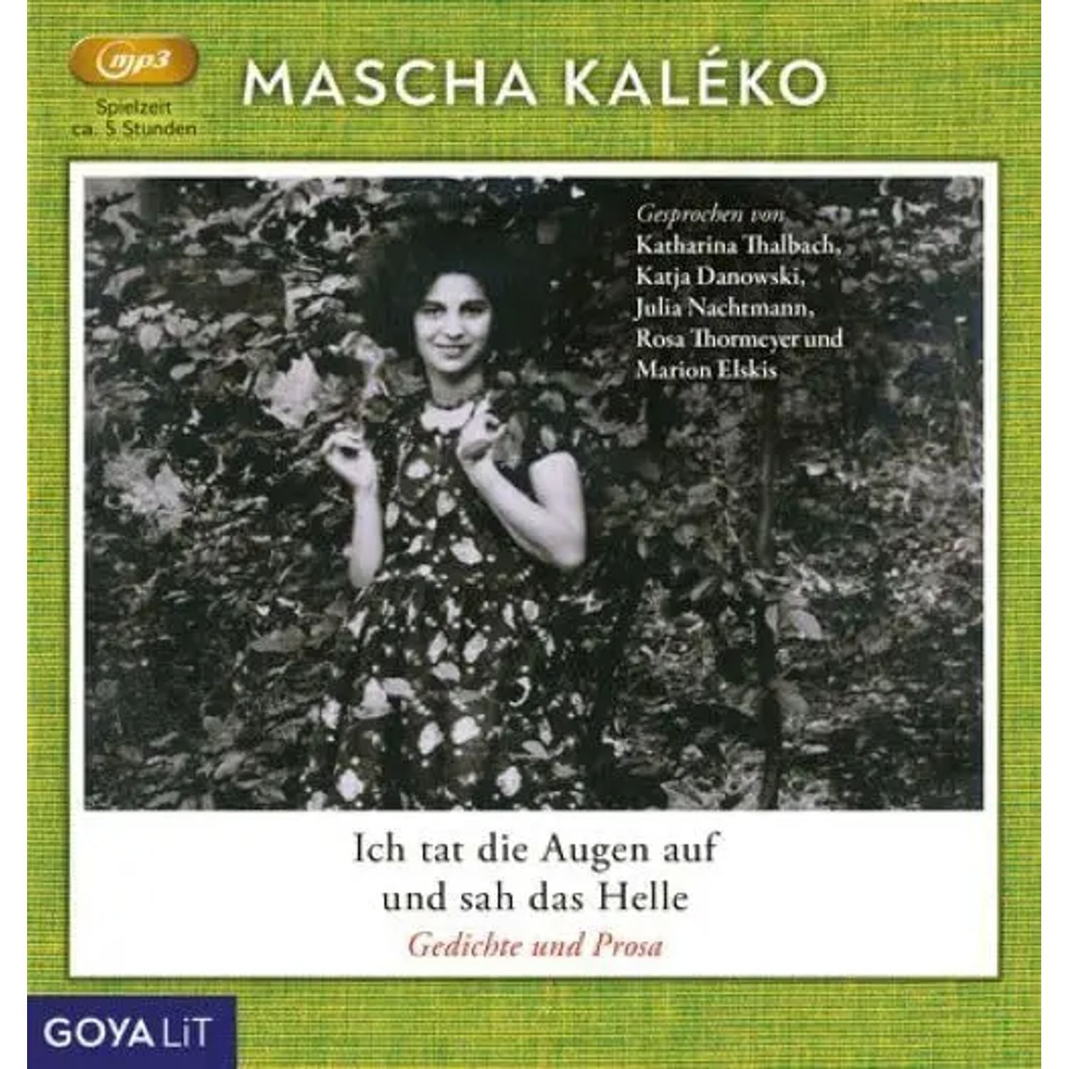 JUMBO Verlag Hörspiel Ich tat die Augen auf und sah das Helle (Gedichte&P,1 MP3-CD