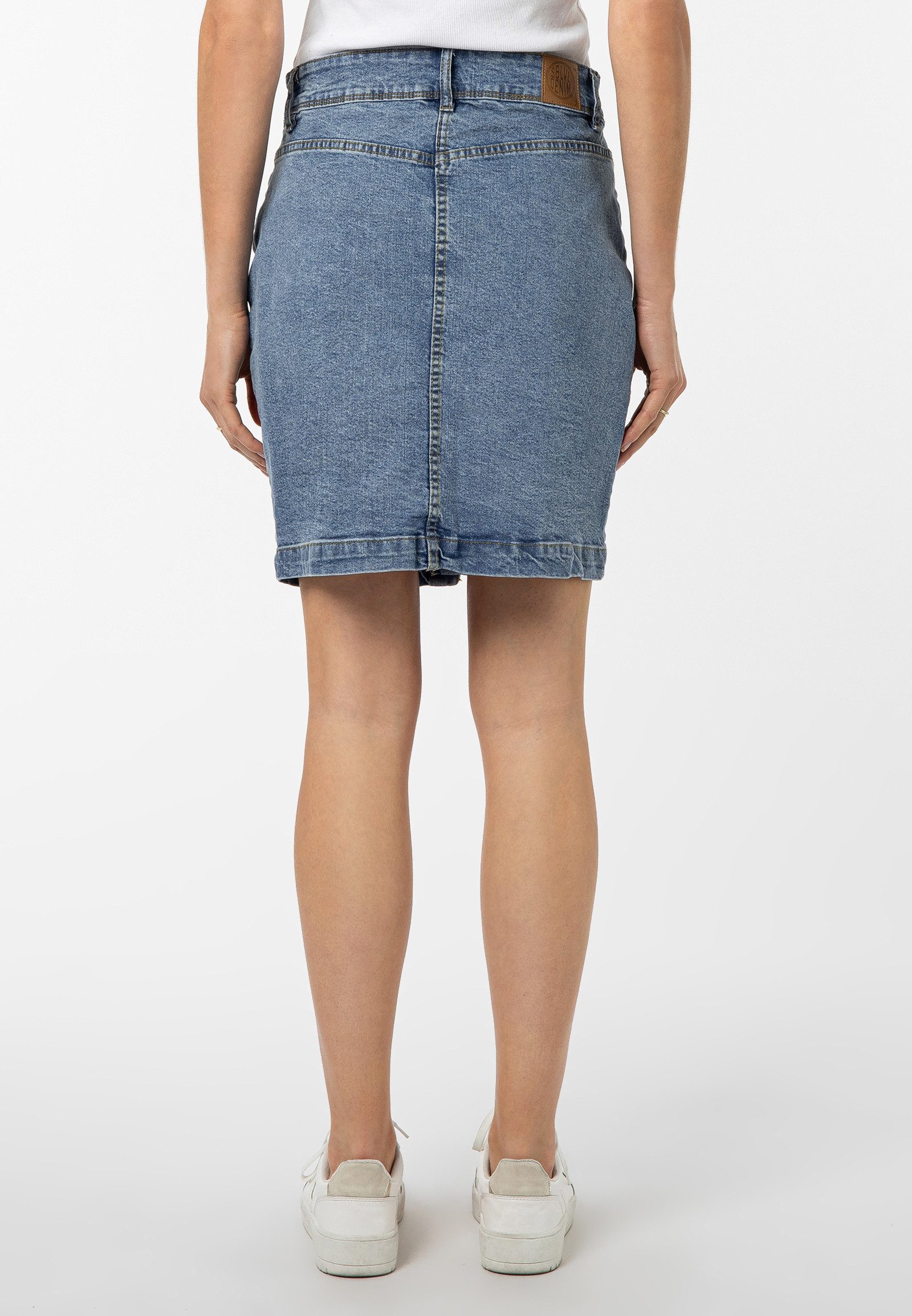 SUBLEVEL Jeansrock used Look, mit Knopfverschluss günstig online kaufen