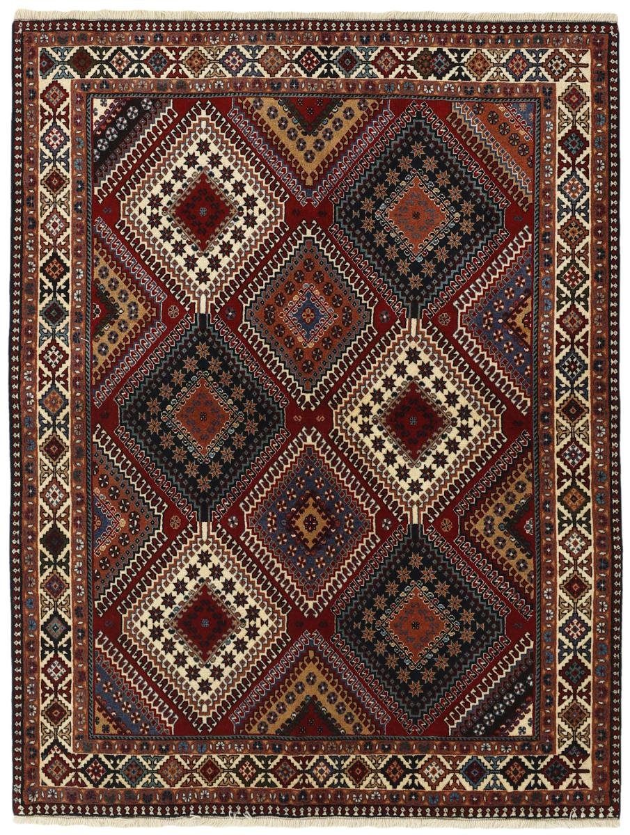 Verkauf Versandhandel Orientteppich Yalameh 156x197 mm Perserteppich, Höhe: 12 Nain Trading, Orientteppich / rechteckig, Handgeknüpfter