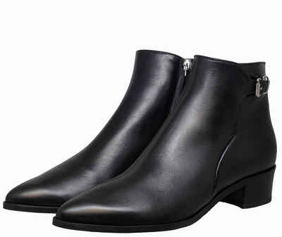 Gallucci Gallucci 30009 Stiefeletten Damen Ankle Boots Leder Schwarz Stiefel