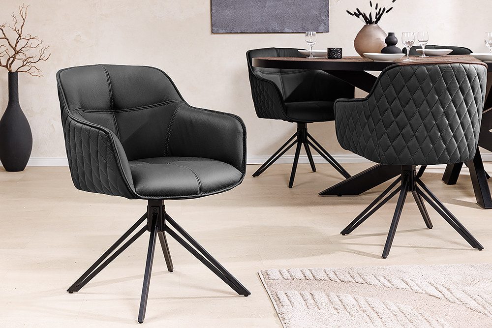 riess-ambiente Polsterstuhl EUPHORIA schwarz (Einzelartikel, 1 St), Esszimm günstig online kaufen