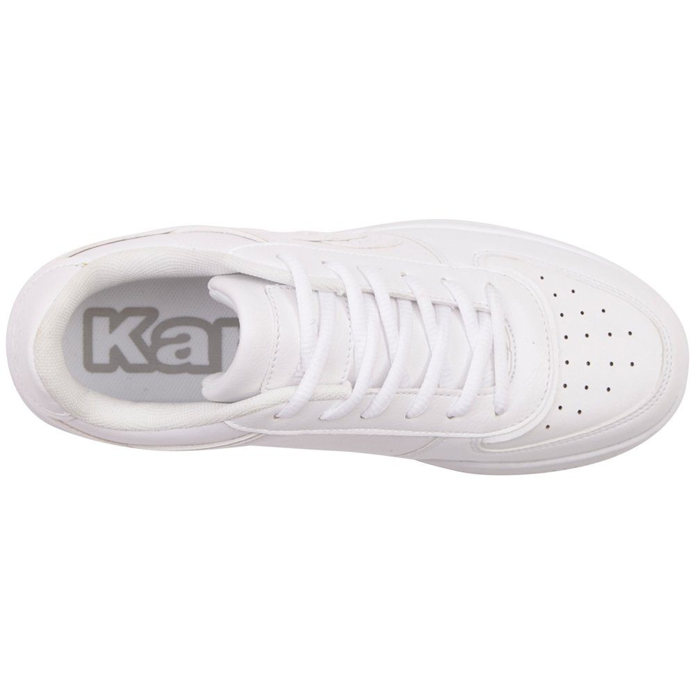 angesagtem Design Sneaker white Kappa Doublelayer in