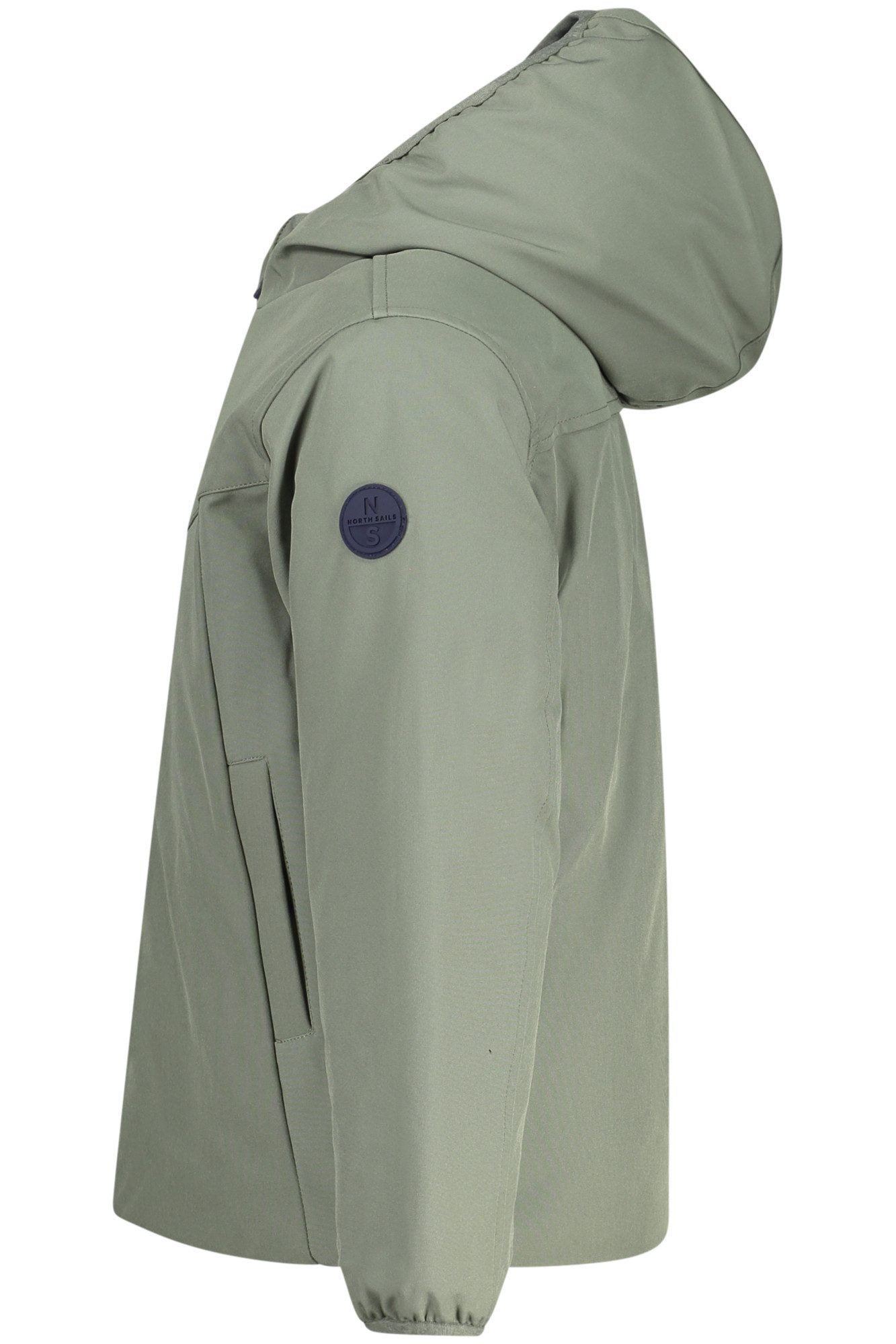 North Sails Outdoorjacke Kinderjacke Grün mit Kapuze – Wasserabweisend & Recycelt