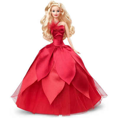 Mattel® Anziehpuppe Barbie Signature Holiday Doll, blond