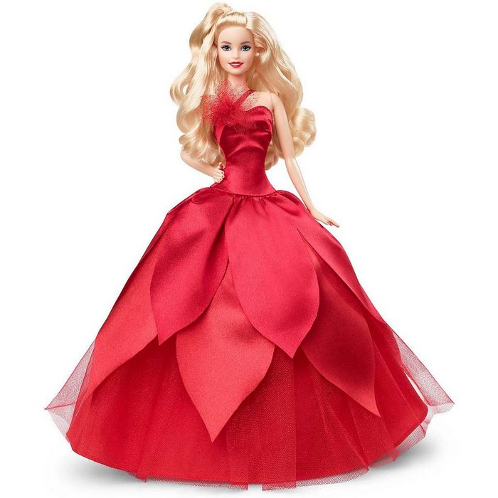 Mattel® Anziehpuppe Barbie Signature Holiday Doll blond