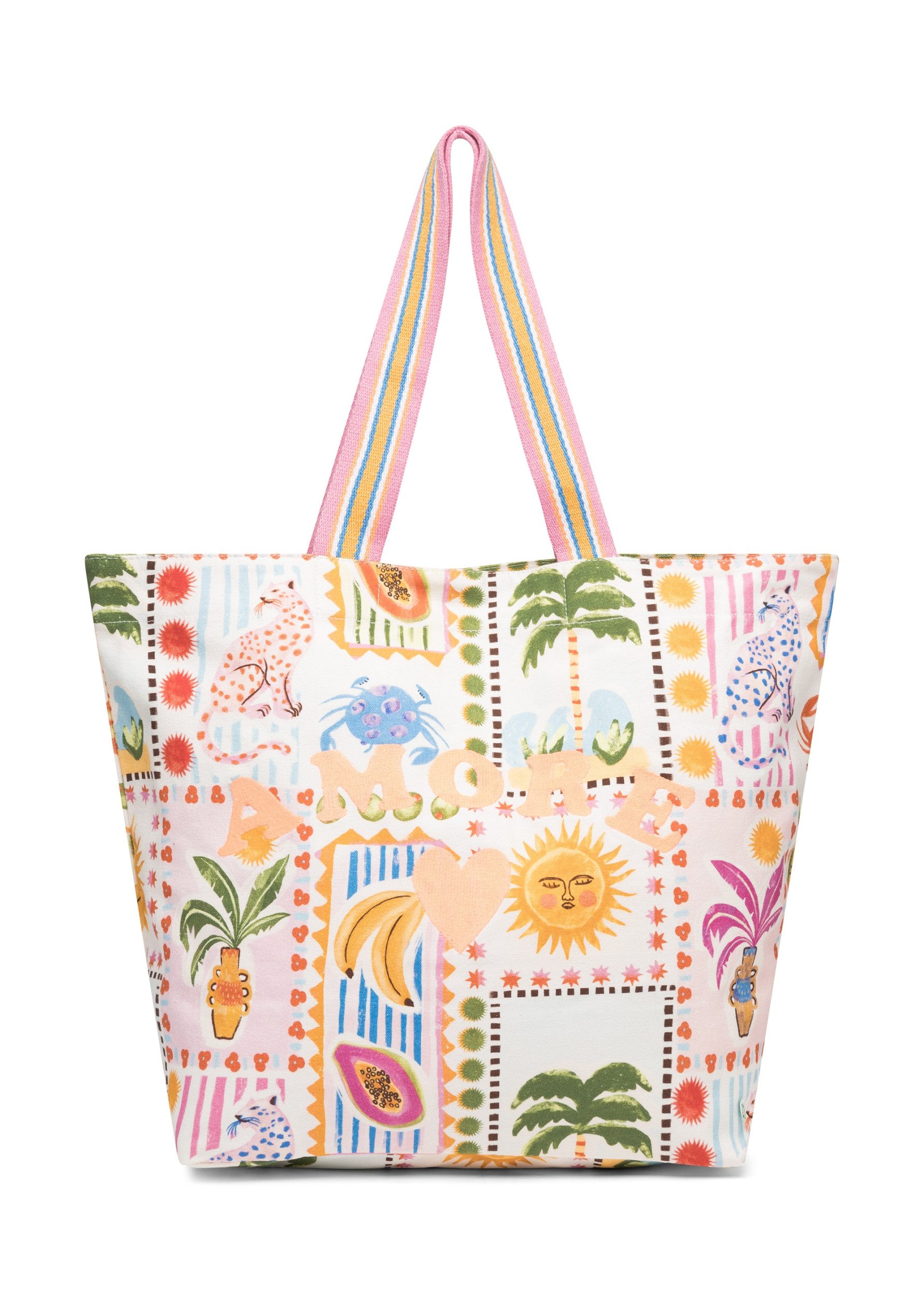 Codello Abendtasche SHOPPER COTTON AMORE PATTERN MIX pi