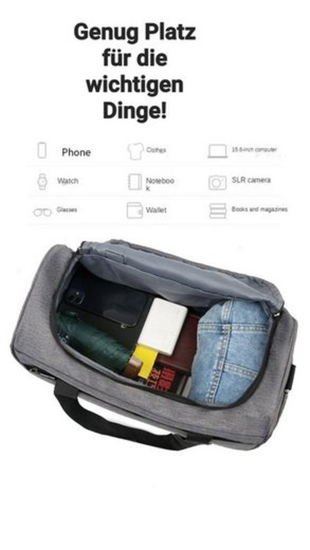 PRESO BAG Sporttasche Sporttasche mit Schuhfach, Fitnesstasche, Reisetasche günstig online kaufen