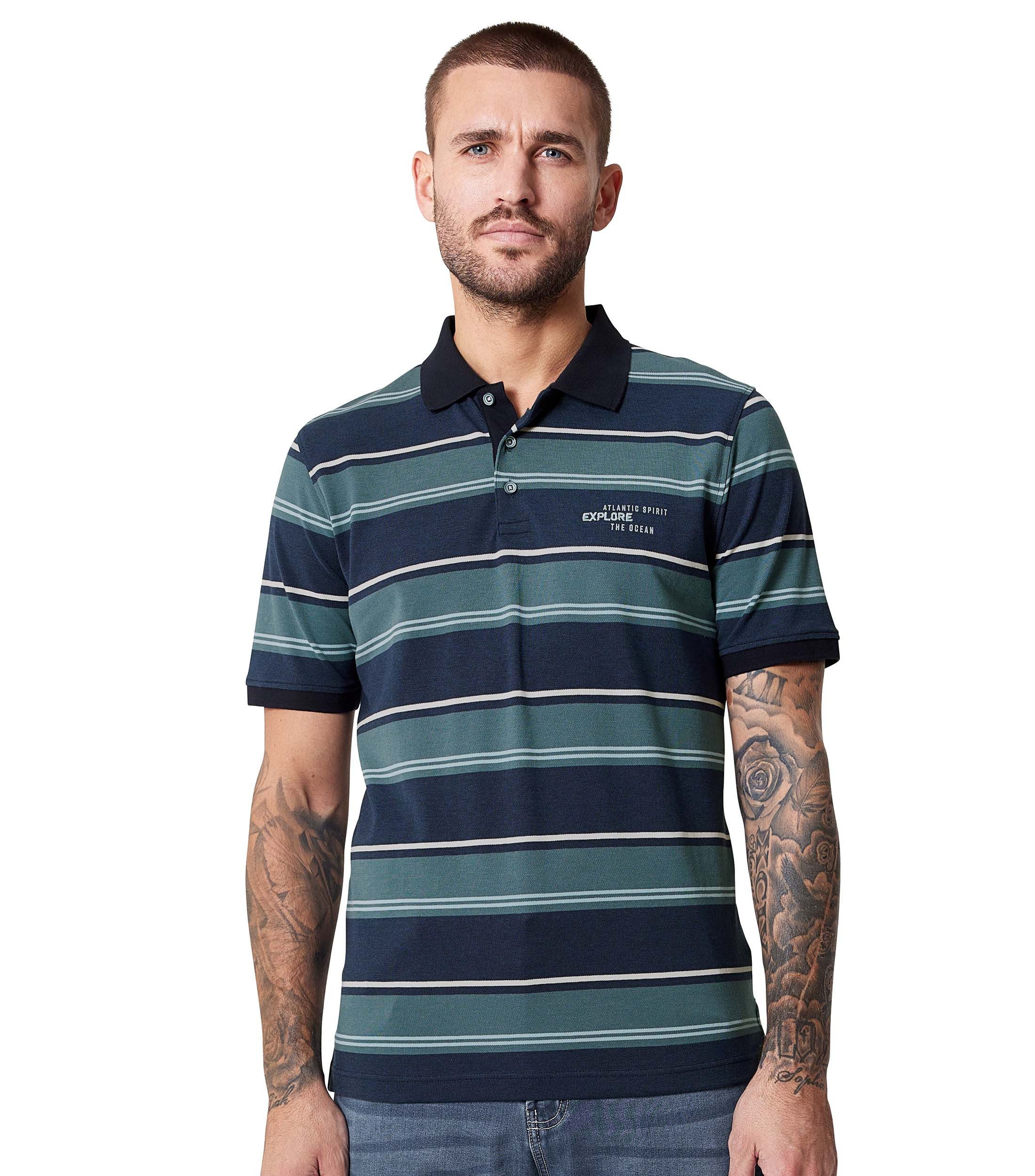 Poloshirt CASAMODA Polo-Shirt gestreift