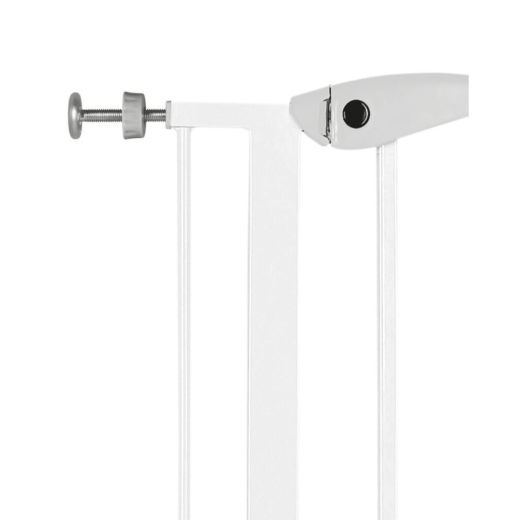 TRIXIE Absperrgitter Hunde-Absperrgitter - weiß - 75–85 × 76 cm