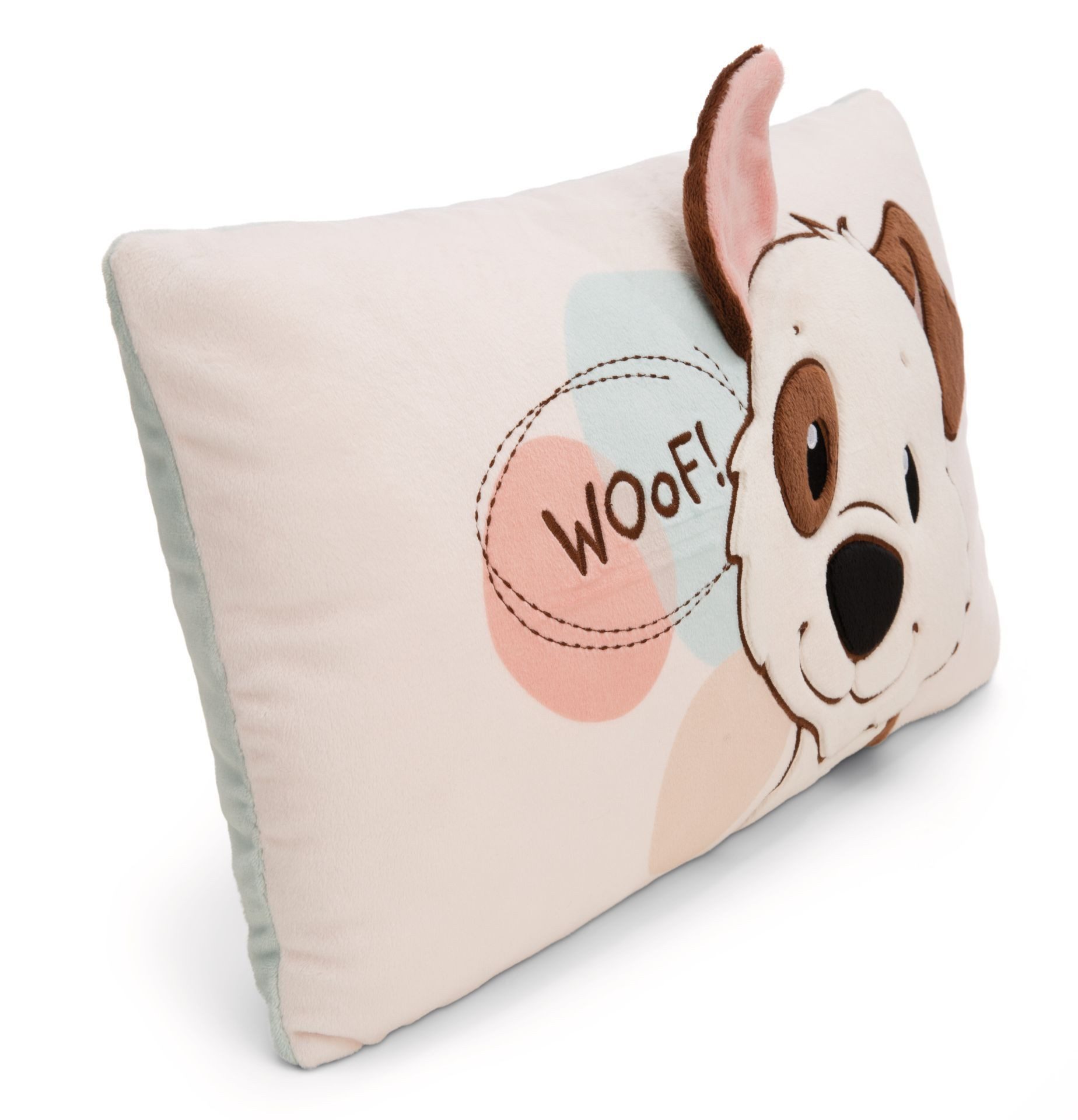 Nici Plüschfigur Nici 62163 Kissen Hund weiß rechteckig 43x25cm GREEN günstig online kaufen