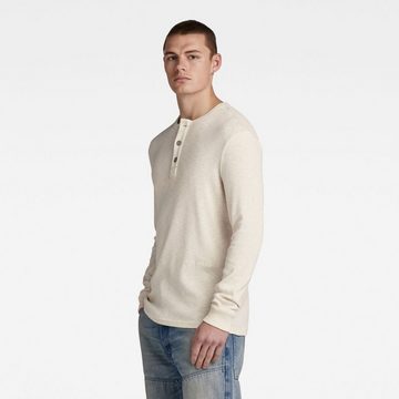 G-Star RAW Langarmshirt Henley Slim Tweeter L/S (1-tlg)