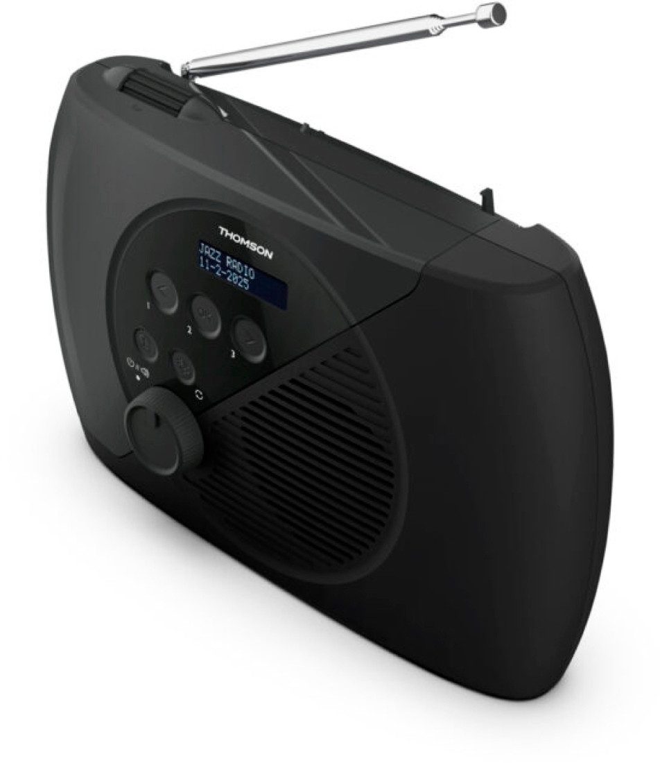 Thomson Bluetooth portables Radio RT350DAB schwarz TH389685 Radio