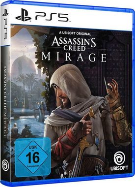 PlayStation 5 Assassin's Creed Mirage + PS5 DualSense Wireless-Controller PlayStation 5-Controller