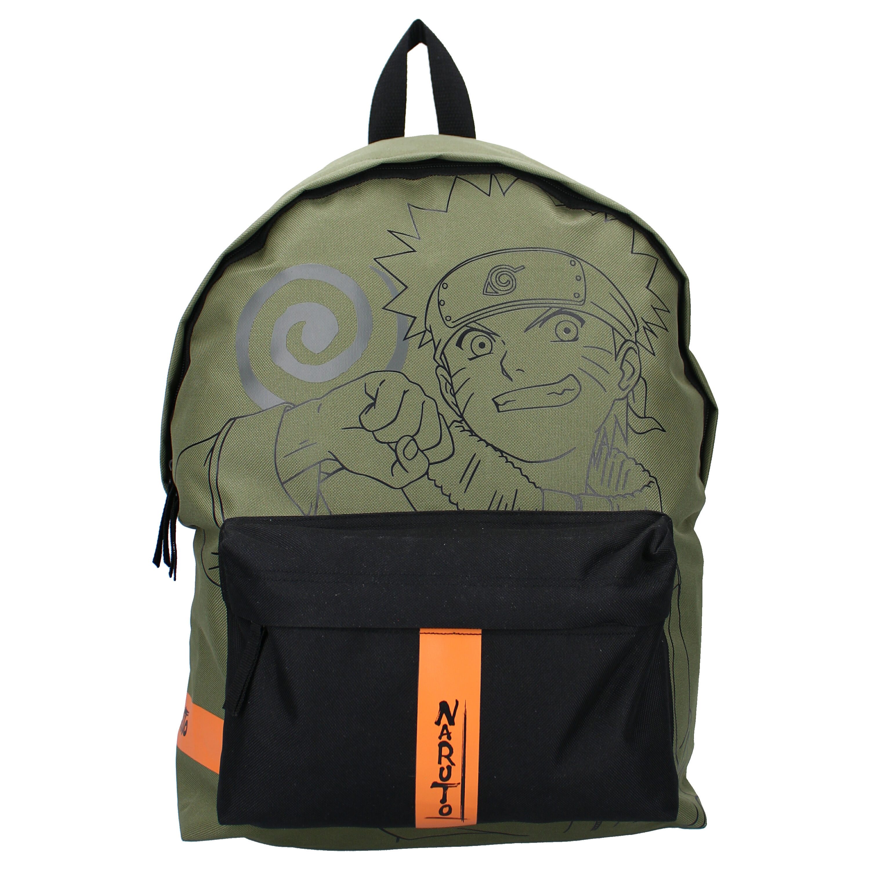 Naruto Rucksack Naruto Shippuden Jungen Rucksack Schultasche Backpack Gr. 43x30x14 cm