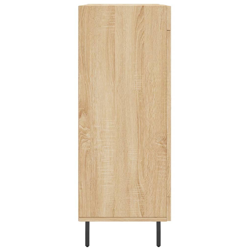 vidaXL Sideboard Sideboard Sonoma-Eiche Eiche Holzwerkstoff (1 Sonoma 69,5x34x90 cm St)