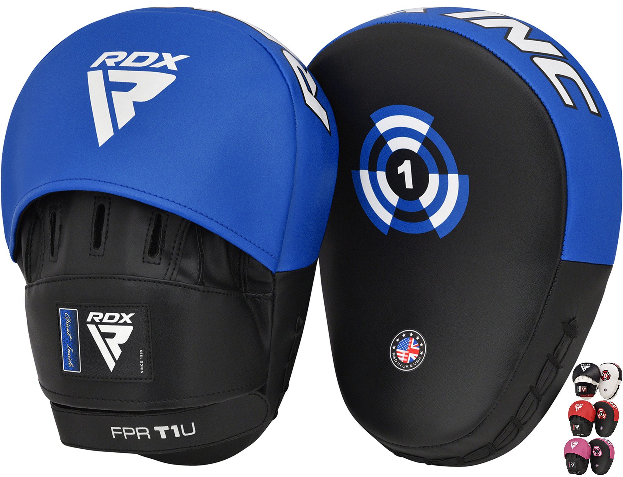RDX Sports Pratze RDX Hand Pads Martial Arts Boxing Pads Punching Pads Kickboxing Pads