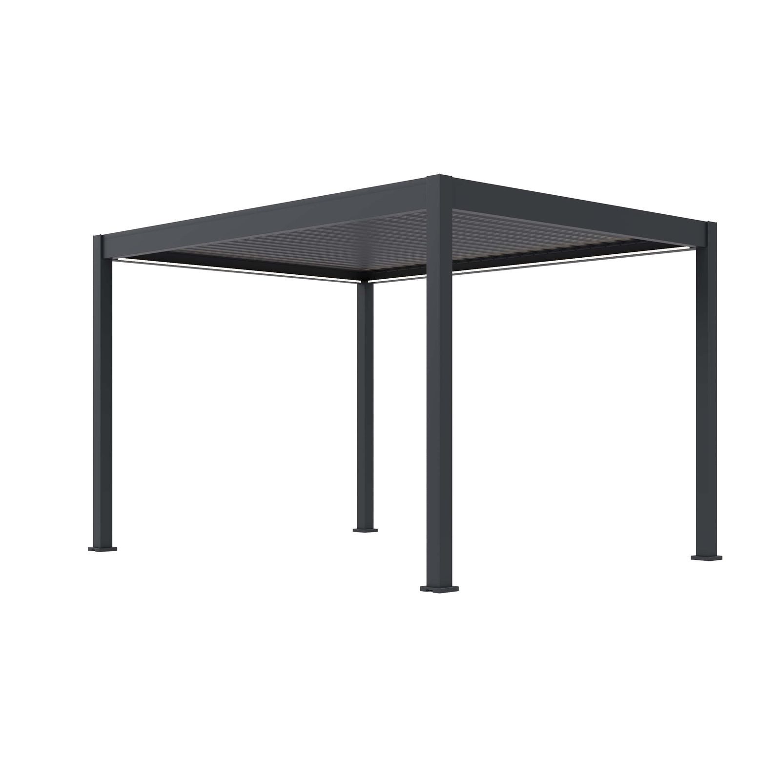Pergoline Pergola E-Superior Elektrisch Pavillon Terrassenüberdachung günstig online kaufen