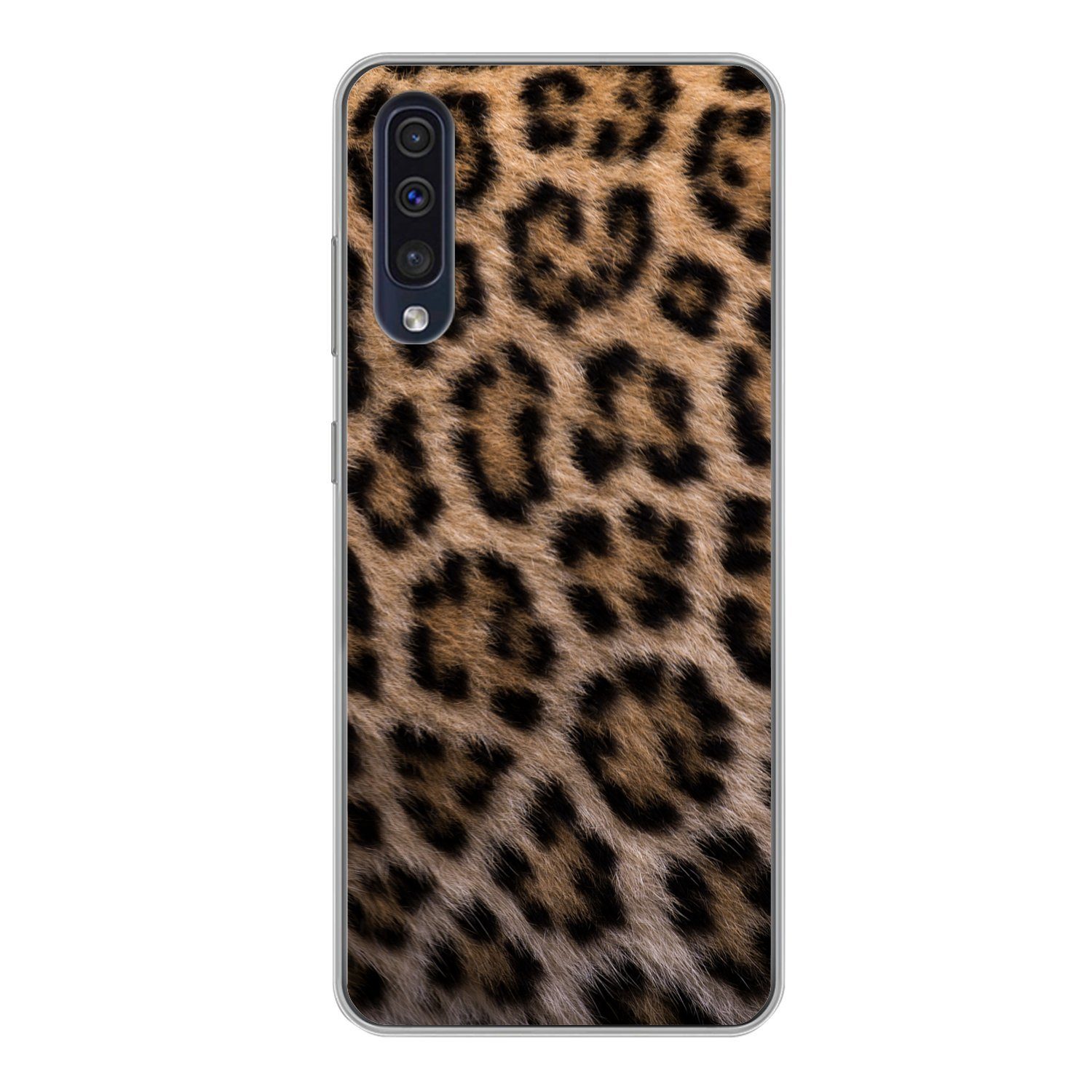 MuchoWow Handyhülle für Samsung Galaxy A50 Panther Druck, Smartphone-Bumper, Print, Handy Schutzhülle Dünn